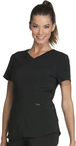 Vista 4 de CHEROKEE Infinity Camiseta de ropa quirúrgica con cuello V