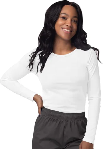 Vista 4 de Camiseta de manga larga para mujer (paquete de 3 unidades) de Sivvan.