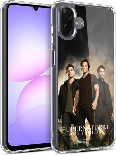 Vista 99 de Head Case Designs Supernatural Sam, Dean & Castiel Key Art - Funda de gel con licencia oficial [protección de grado militar] compatible con Google
