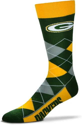 Vista 17 de FBF NCAA - Calcetines unisex para adultos, diseño de rombos