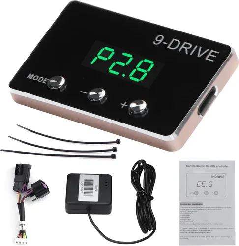 Vista 16 de Controlador de Respuesta del Acelerador, Pedal de Acelerador Electrónico Inteligente de 9 Modos y 9 Unidades para Carreras para Audi Bentiey PORSCHE