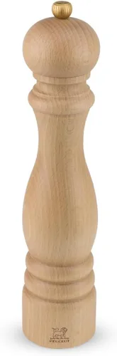Vista 5 de Molinillo de pimienta manual, madera natural, 4.7 in