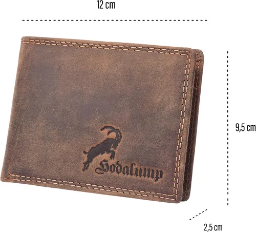 Vista 5 de Hodalump Carteras para hombre, Premium Hodalump 1173, Vintage