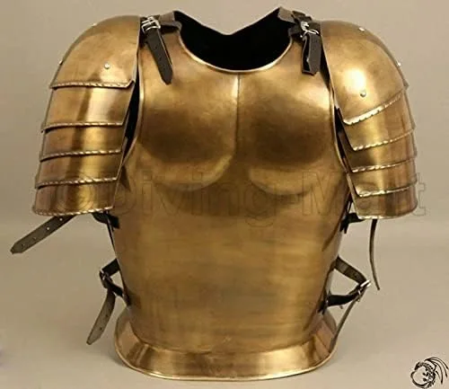 Vista 4 de Muscle Jacket Armor Spartan Casco Halloween Medieval griego disfraces 300 película guerrero disfraz