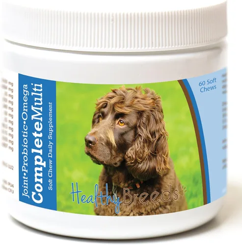 Vista 124 de Healthy Breeds Affenpinscher todo en uno multivitamínico suave masticable 60