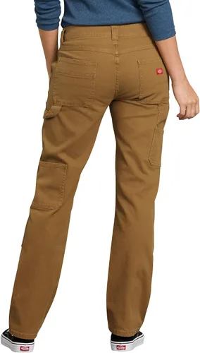 Vista 4 de Dickies Women's Stretch Duck Double Front Carpenter Pant
