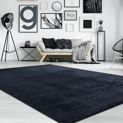 Vista 30 de Paco Home Alfombra suave en cobre acogedora alfombra antideslizante color sólido lavable, tamaño: 6'7" x 9'2" Marrón cobre