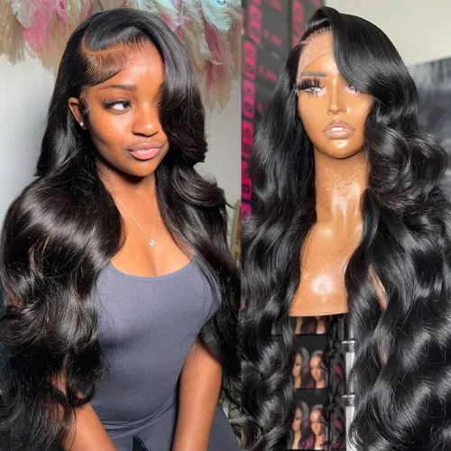 Vista 24 de Peluca Rubia Miel Cabello Humano Body Wave 13x6 Encaje Frontal Pelucas de Cabello Humano Para Mujeres Negras 22 Pulgadas