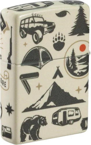 Vista 7 de Zippo Encendedor: Aventuras al aire libre - 540 Color 46041