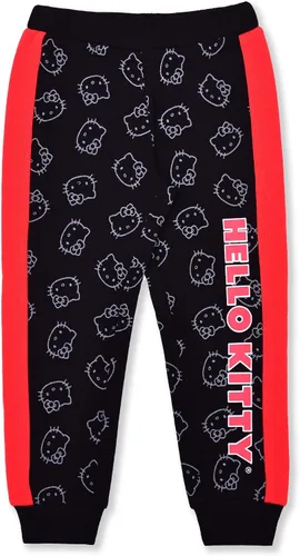 Vista 3 de Hello Kitty Plush Girl 2 Piece Sweater Top and Jogger Set Black