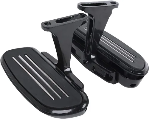Vista 8 de XMT-MOTO Kit de estribo y montaje para pasajeros estilo Streamliner con estriberas ajustables en ángulo corto para Harley Davidson Touring modelos