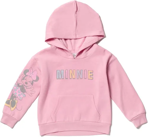 Vista 2 de Disney Minnie Mouse - Conjunto de sudadera con capucha y pantalones de forro polar para niños pequeños