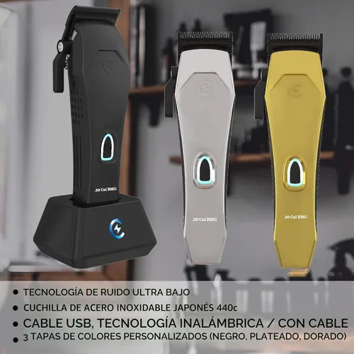 Vista 6 de Caliber Pro - Cortadora de motor magnético inalámbrico profesional de 0.50 Cal BMG - Cortadora de motor magnética inalámbrica profesional