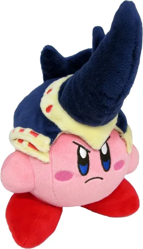 Vista 2 de Little Buddy Kirby's Adventure All Star Collection Kirby Beetle - Peluche de 7 pulgadas, multicolor