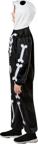 Vista 6 de Rubies Comfywear Hooded Jumpsuit for Kids, Unisex Kids Costume
