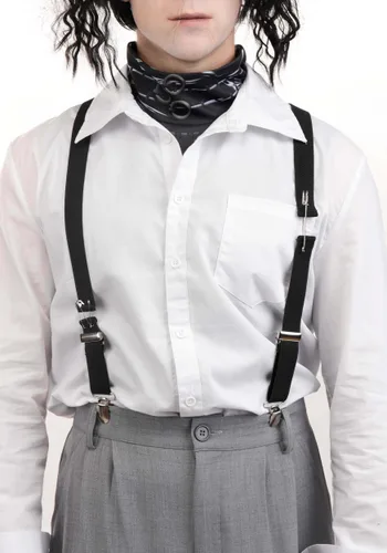 Vista 4 de Disfraz de hombre Camisa Blanca Edward Scissorhands Multicolor