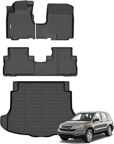 Vista 102 de Tapetes de piso para todo clima y forro de carga con respaldo para Chevrolet Suburban de 7 asientos 2021-2025 / GMC Yukon XL de 7 asientos