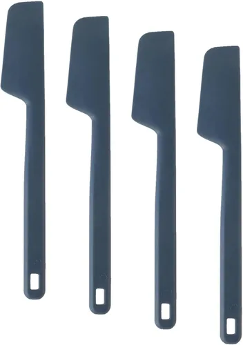 Vista 9 de Calphalon Raspador de tarros de borde, espátula de silicona de 9 pulgadas, raspador de limpieza flexible para tarros, botellas y recipientes