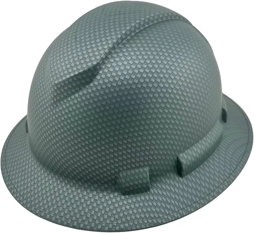 Vista 18 de Texas America Safety Company Casco duro RIDGELINE de ala completa con ajuste de perilla de 6 puntos y bolsa