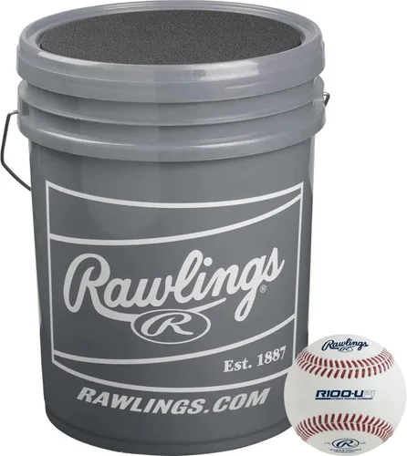 Vista 8 de Rawlings Pelotas de béisbol Ultimate para práctica Jóvenes/Escuela secundaria/Universidad Vida útil aumentada + Resistente al clima Opciones