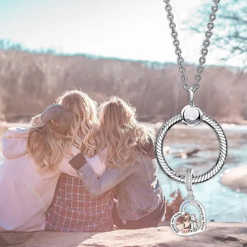 Vista 5 de Abalorio de cristal para pulsera Pandora