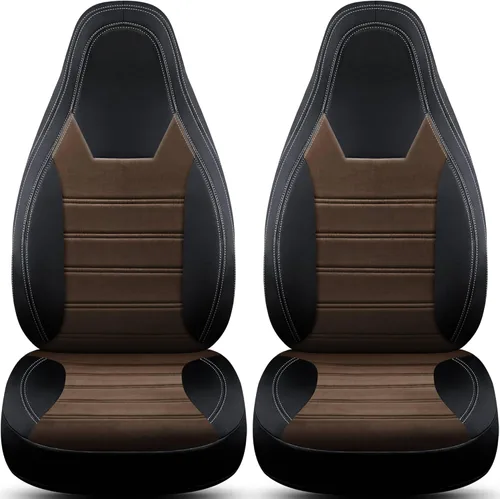 Vista 6 de BREMER SITZBEZÜGE Dimension Pilot Seat Covers Compatible with Motorhome Camper Ducato Driver & Passenger 822 Protective Cover Set in Grey 822 Grey