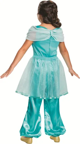 Vista 2 de Jasmine - Disfraz clásico de princesa de Disney para niñas