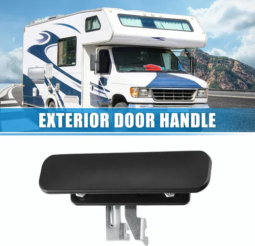 Vista 2 de X AUTOHAUX Manija de puerta exterior exterior de carga trasera para Ford E150 E250 E350 E450 E550 Econoline Van 6C2Z15434A20A manija de puerta