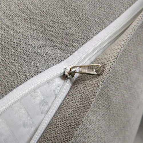 Vista 4 de EORNOW Almohada triangular para cabecero, cojín largo para respaldo de cabecero, cojín grande desmontable, almohada de lectura con funda extraíble