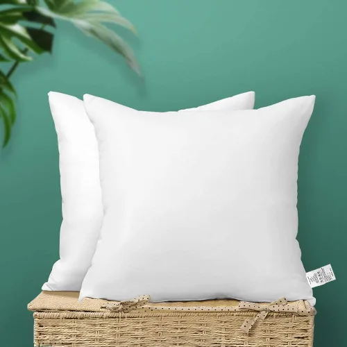 Vista 9 de OTOSTAR Juego de 2 rellenos de almohada de 16 x 16 pulgadas, forma cuadrada para sofá, cama, rellenos de almohadas decorativas para interiores 2