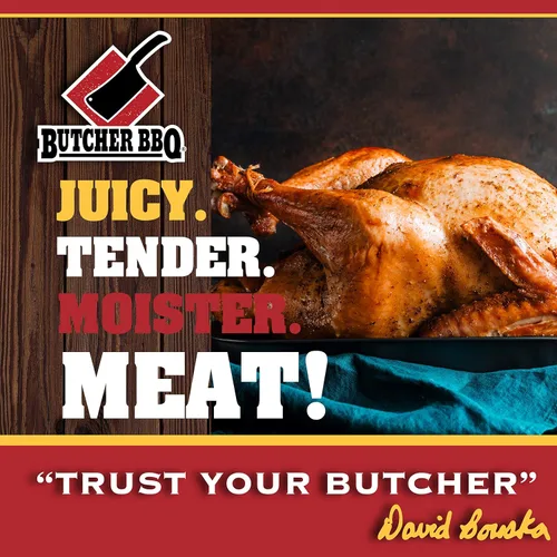 Vista 2 de Butcher BBQ Potenciador de aves de pollo chipotle de 12 oz