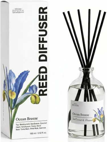 Vista 15 de Juego de Difusor de Aromas con Varillas, Difusor Aromático con Varillas para Fragancias del Hogar, Difusor de Aromas para Decoración de Estanteria