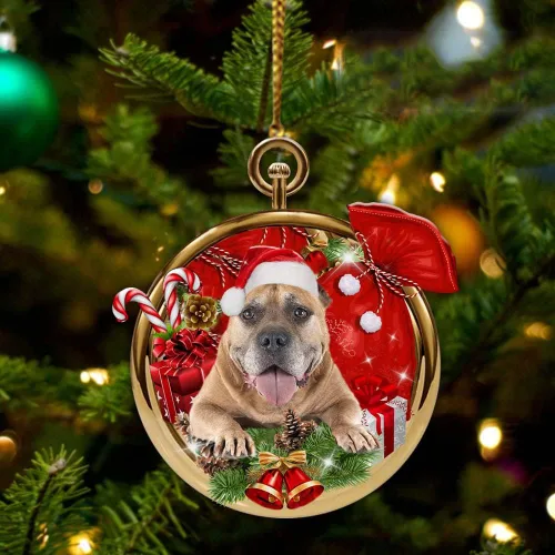Vista 13 de Nazenti Adorno personalizado de bola de Navidad de pastor australiano – Adorno de perro personalizado para amantes de las mascotas, colgante