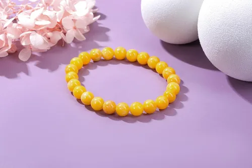Vista 25 de Jovivi Pulsera elástica de cuentas redondas semipreciosas naturales – 0.315 pulgadas hecha a mano con cuentas de piedras preciosas curativas