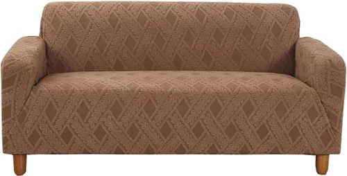 Vista 20 de Fundas elásticas para sofá de 1/2/3/4 plazas, funda para sofá biplaza/sillón, funda de sofá modular en forma de L, protector universal de muebles