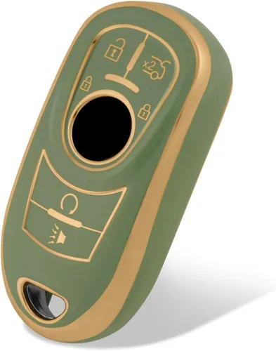 Vista 39 de Funda protectora inteligente de termoplástico con 4 botones para llave de Hyundai; funda compatible con los modelos Elantra, Ioniq, Sonata, Tucson