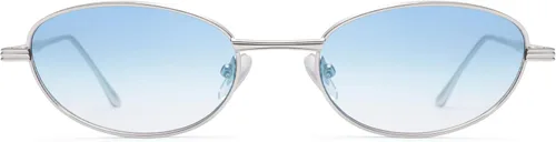 Vista 2 de Gafas de sol ovaladas retro para mujer, tonos clásicos de moda Y2k Sunnies AP3747