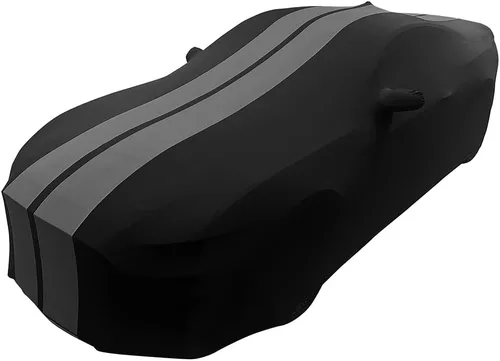 Vista 7 de SR1 Performance Funda para interior Mustang de EE. UU. 2005–2024 – Ultraguard de satén elástico de ajuste personalizado, cubierta contra el polvo