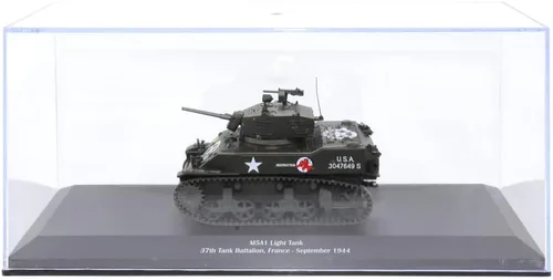 Vista 7 de M5A1 Light Tank - Batallón de tanque 37 - Francia septiembre de 1944 escala 143
