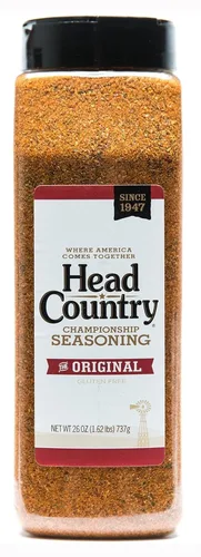 Vista 21 de Head Country Bar-B-Q Championship Seasoning, Original Sin Gluten, Sin MSG, Condimento Multiusos para Barbacoa Condimento de Especias Secas