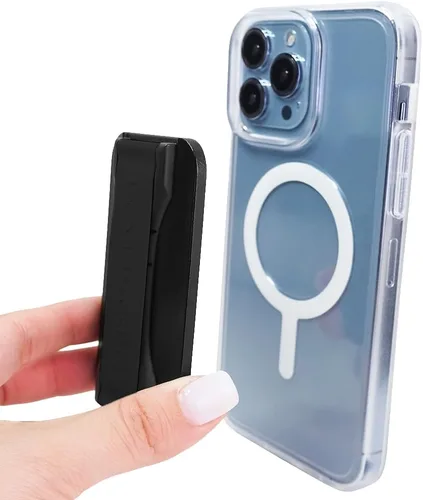 Vista 46 de LoveHandle PRO Compatible con MagSafe Agarre Magnético para Teléfono con Soporte - Montar, Correa y Soporte para Smartphone y Tableta - Anillo