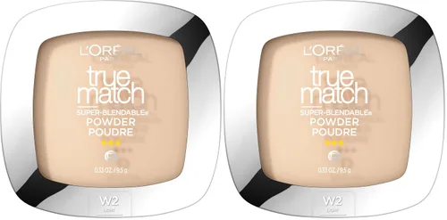 Vista 45 de L 'Oreal Paris, True Match, Polvo, 0.33 onzas, Alabaster Luz C1