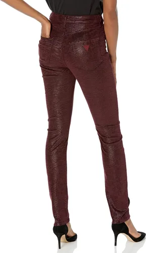 Vista 2 de GUESS Jeans elásticos de talle alto para mujer