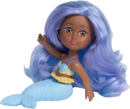 Vista 6 de ADORA Water Wonder - Muñecas de sirena con cola que cambia de color en agua fría, muñeca de bebé de juguete de 7 pulgadas con cintura móvil, regalo