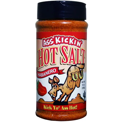 Vista 10 de ASS KICKIN' Hot & Chile - Sal de lima – Tarro coctelero de 3.2 onzas – Sal saborizada perfecta para condimentos de palomitas de maíz, sal