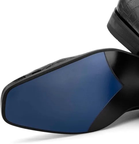 Vista 4 de Meijiana Zapatos formales Oxfords para hombre, zapatos casuales de negocios con cordones, zapatos de vestir de moda para hombres