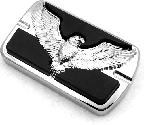 Vista 6 de HONGK - Compatible con pedal de freno Touring Softail Almohadilla grande H-D Eagle Hawk Emblem [B01BW4N5CM]