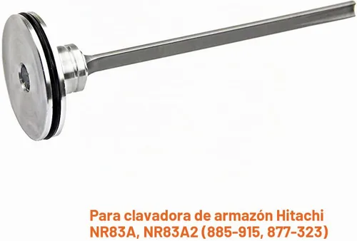 Vista 7 de (3) 877-323 controlador de pistón del mercado de accesorios y (3) 883-511 kit de parachoques de pistón - para clavadoras de aire Hitachi NR83A