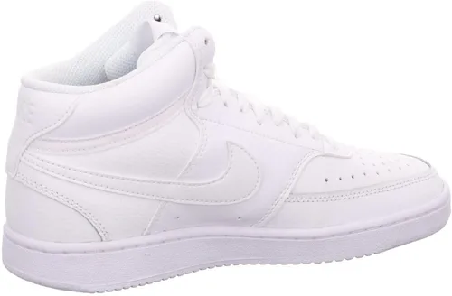 Vista 8 de Nike Tenis Court Vision Mid para mujer, NegroBlanco, 7