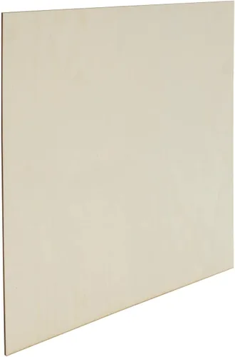 Vista 7 de Bright Creations Tableros finos de madera contrachapada, paneles de madera para pintar y grabar, tableros de madera de abedul sin terminar